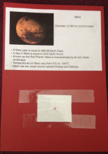 Planet Fact Card